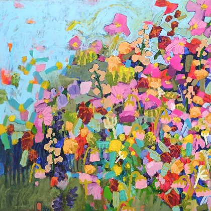 Bloom Where You Are Planted, 110 x 170 cm