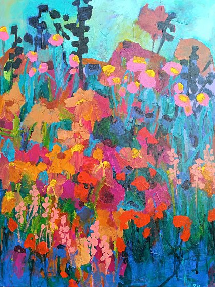 Scent of Meadow, 60 x 80 cm